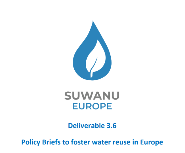 Policy Briefs to foster water reuse in Europe