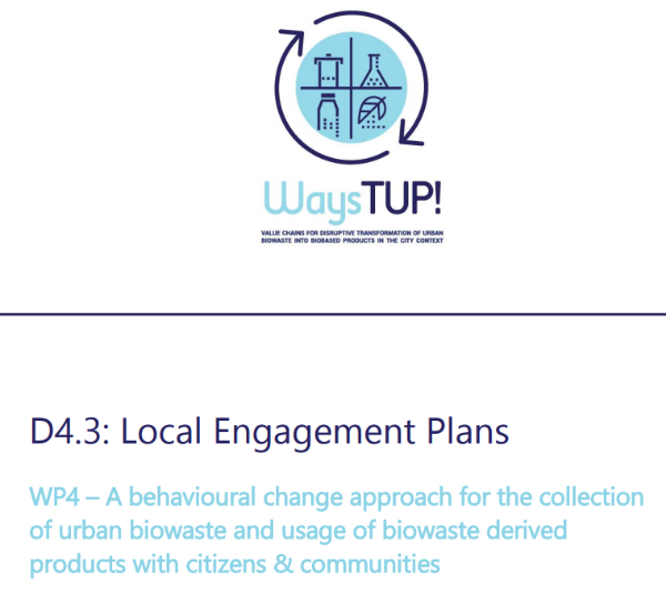 WaysTUP Project Local Engagement Plans for change in the collection of local biowaste