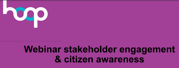 HOOP Project stakeholder engagement & citizen awareness