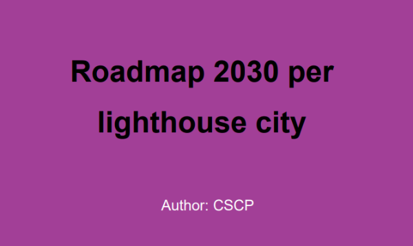 Roadmap 2030 per lighthouse city