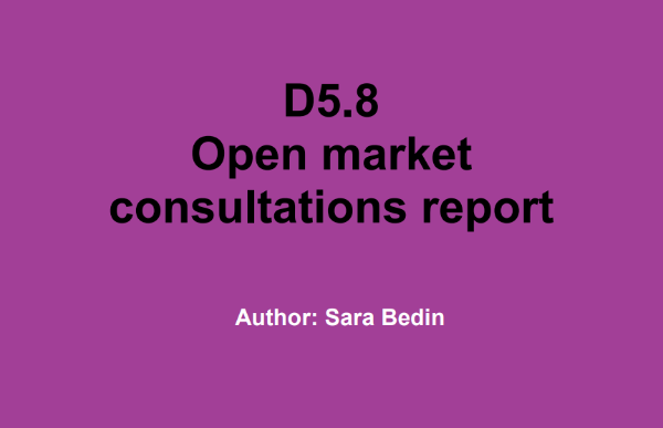 Open market consultations report