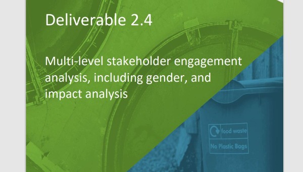 SCALIBUR project_Multi-level stakeholder engagement analysis, including gender, and impact analysis
