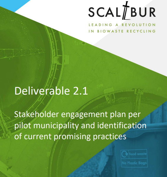 SCALIBUR project_Stakeholder engagement plan per pilot municipality