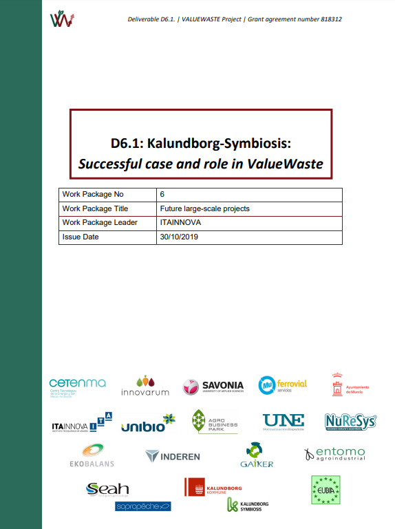 VALUEWASTE project_Kalundborg-Symbiosis: Successful case and role in ValueWaste