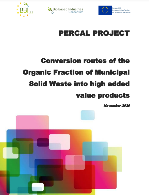 PERCAL project_Conversion routes of the Organic Fraction of Municipal Solid Waste